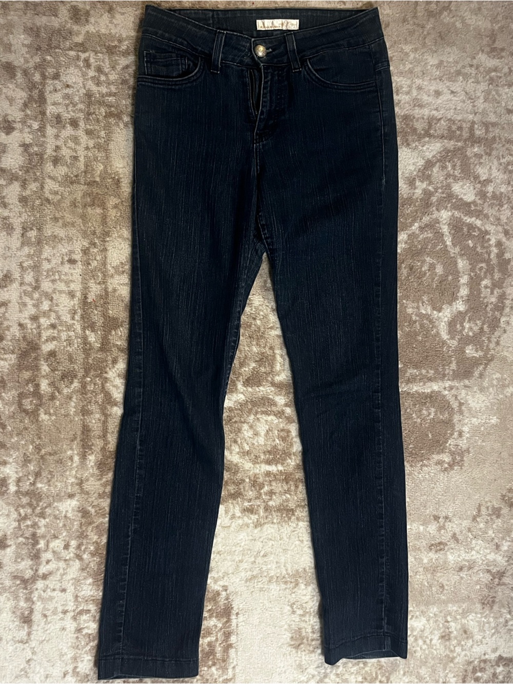 Flying Monkey Jeans 5x31 Dark Wash Skinny Stretch Denim Pants Womens